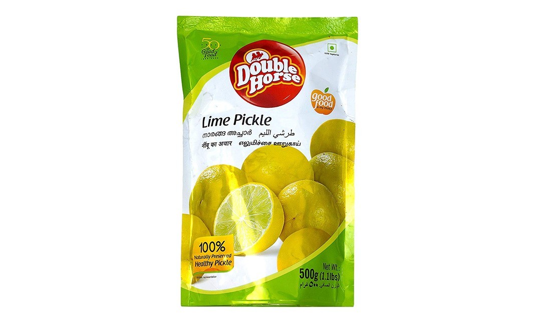 Double Horse Lime Pickle    Pack  500 grams